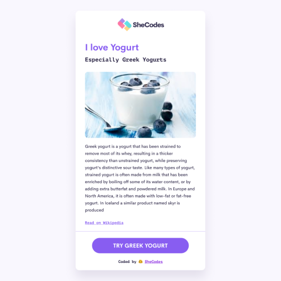 yogurt app preview